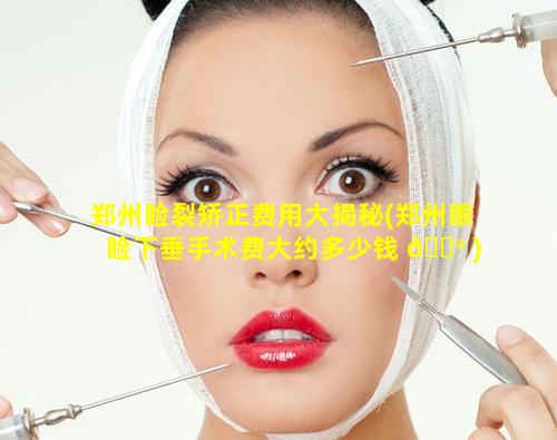 郑州睑裂矫正费用大揭秘(郑州眼睑下垂手术费大约多少钱 💮 )